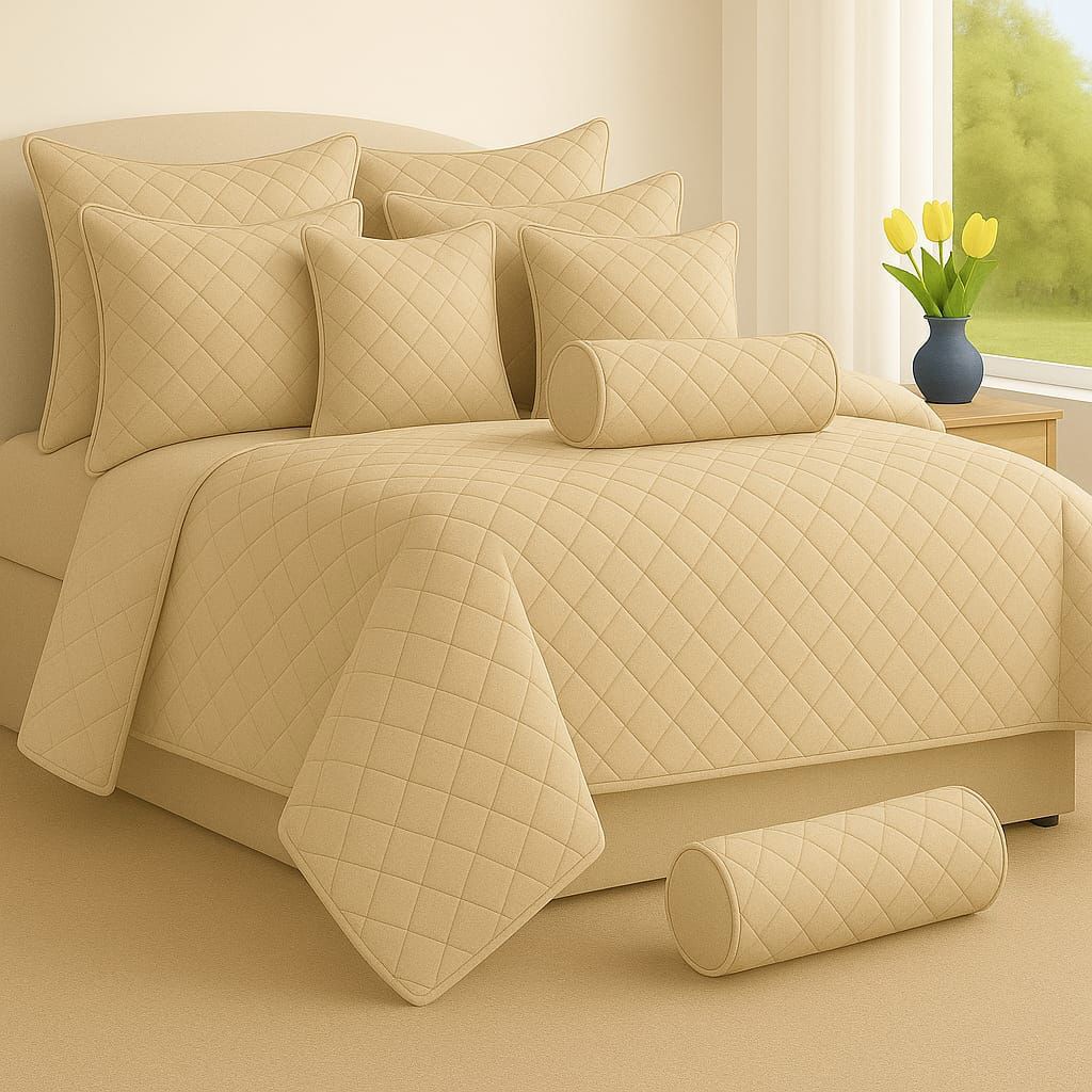 9-Piece Quilted Comforter Set - Image 6