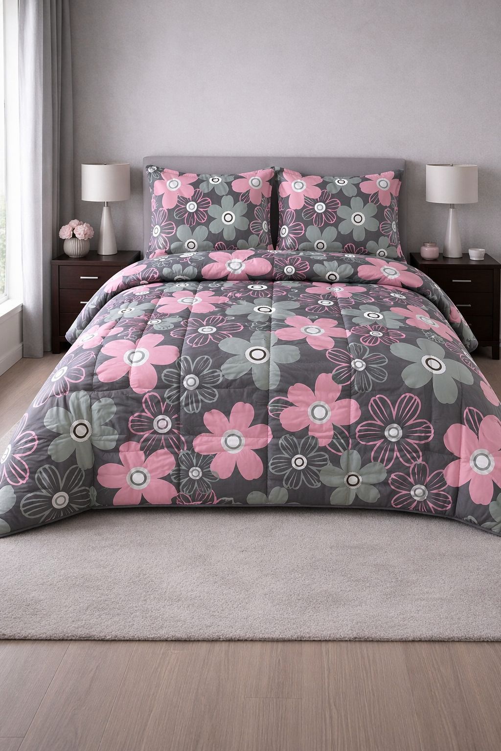 King Floral Comforters Sets - Image 2