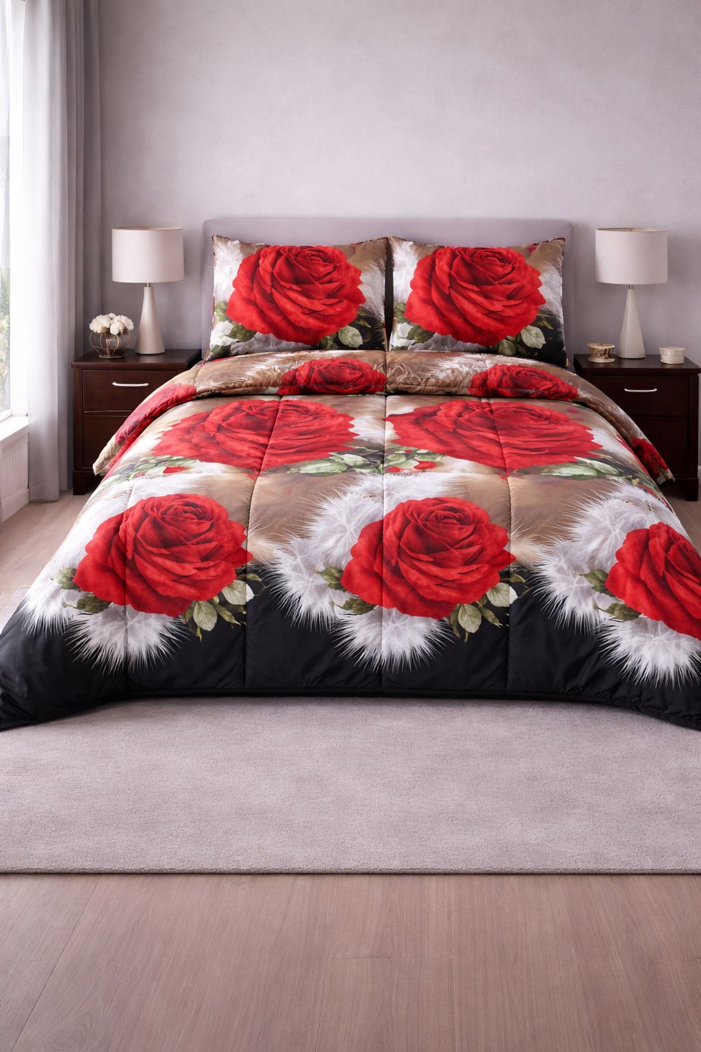 King Floral Comforters Sets - Image 8